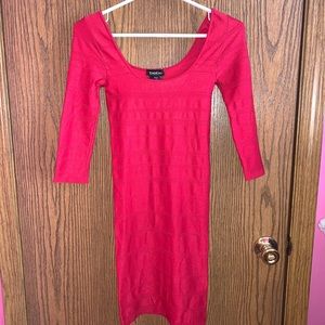 Red Bebe Dress!